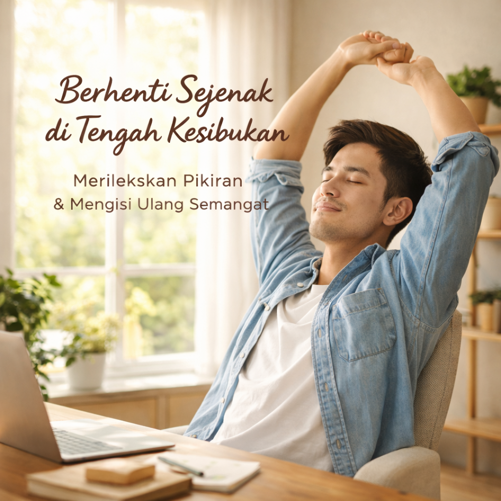 Seni Berhenti Sejenak untuk Melanjutkan dengan Lebih Baik